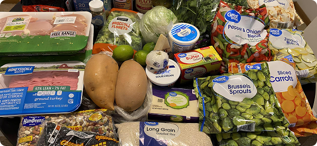 Grocery haul
